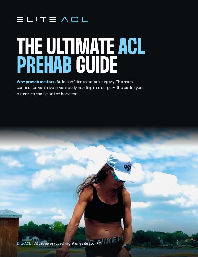 Cover of The Ultimate ACL Prehab Guide